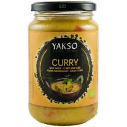 Sos de Curry pentru Wok, Bio, 350 g, Yakso