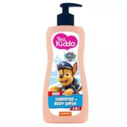 Sampon si Gel de Dus Teo Kiddo, 2in1, Baieti, 400 ml