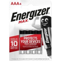 Set 3 x 4 Baterie Alcalina Energizer R3 Max