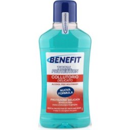 Set 4 x Apa de Gura Benefit Total Protection, fara Alcool, 500 ml