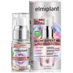 Set 2 x Ser cu Perle pentru Ochi Elmiplant Glow Expert 4D, 15 ml