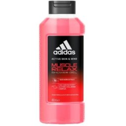 Set 2 x Gel de Dus Adidas S&M Muscle Relax, Barbati, 400 ml