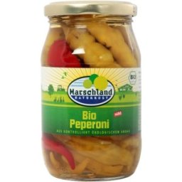 Set 2 x Ardei Iute Mediu in Otet de Mere Bio 320 g, Marschland Naturkost
