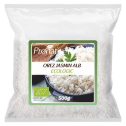 Set 2 x Orez Jasmin Alb, Bio, 500 g, Pronat