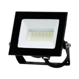 Set 2 x Proiector LED 30W, 2510lm, IP65, 6500K, Negru, Well
