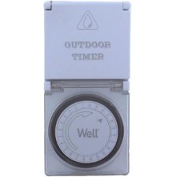 Set 2 x Priza Programabila Mecanica, pentru Exterior, Well