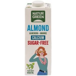 Set 2 x Bautura Vegetala de Migdale cu Calciu, fara Zahar, 1000 ml, Natur Green