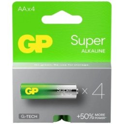 Set 2 x 4 Baterie Alcalina Super GP R6 (AA)