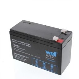 Set 2 x Acumulator de Plumb Acid 12V / 7.2Ah, Terminal F1, Well