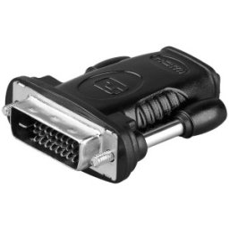 Set 2 x Adaptor HDMI Mama - DVI-D (24+1) Tata, Goobay