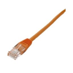 Set 2 x Cablu UTP, Cat 5e, Patch Cord, 7.5 m, Portocaliu, Well