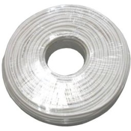 Set 2 x Cablu Alarma Ecranat 10 x 0.22, CCA, Rola 100m, Chrome