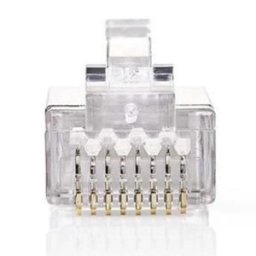 Set 2 x 10 Mufe RJ45 pentru Cablu STP CAT5 Nedis