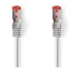 Set 2 x Cablu S/FTP Cat6 RJ45 Tata, RJ45 Tata, 1 m, Gri, Nedis