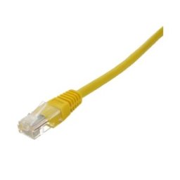 Set 2 x Cablu UTP, Cat 5e, Patch Cord, 10 m, Galben, Well