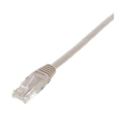 Set 2 x Cablu UTP, Cat 6, Patch Cord, 10 m, Gri, Well