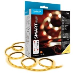 Set 2 x Banda LED Smart Modee, 12 W, Senzor de Miscare, Telecomanda, 2700 K, 800 lm, IP20, 3 m