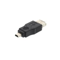 Set 5 x Adaptor USB Goobay 2.0 USB A Mama - USB Mini 5-pini Tata