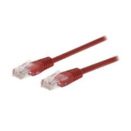 Set 4 x Cablu UTP Cat5e RJ45 (8P8C) Tata, RJ45 (8P8C) Tata, 3.00 m, Rosu, Valueline