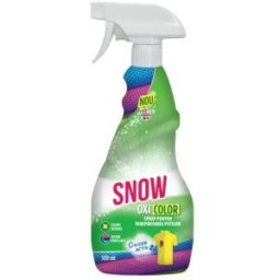 Spray pentru Indepartarea Petelor de pe Haine Snow Oxi Color, 500 ml
