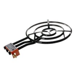 Arzator Gaz din Fier Emailat, 60 cm, 3 Cercuri, Garcima