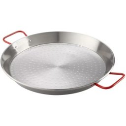 Tava pentru Paella, 60 cm, cu Manere, din Otel Lustruit, Perfect Home