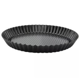 Tava pentru Copt Tarte Antiaderenta, 27 cm, Perfect Home