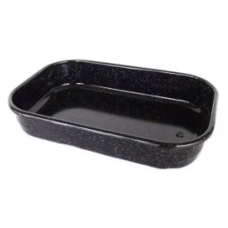 Tava pentru Copt Emailata, 40 x 27 cm, Perfect Home