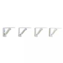 Cleme pentru Fixare Fata de Masa, Plastic, 5.5 cm, 4 Bucati, Perfect Home