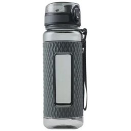 Sticla pentru Apa din Tritan, Gri, Fara Bpa, cu Capac, 800 ml, Uzspace Sport