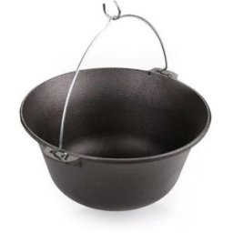 Ceaun Tip Tuci, Fonta, Maner din Inox, 7.2 l, Perfect Home