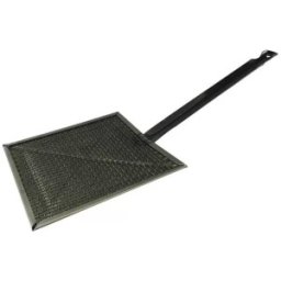 Suport pentru Prajire Paine si Legume, 20x 20 cm, Negru, Perfect Home