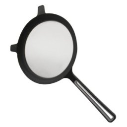 Strecuratoare din Inox, Maner din Plastic, Diametru 22 cm, Perfect Home