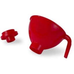 Palnie din Plastic cu Reductor Reglabil, 17 cm, Rosu, Perfect Home