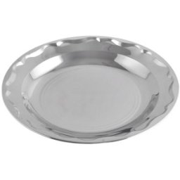 Farfurie Adanca din Inox, 24.5 cm, Grunberg