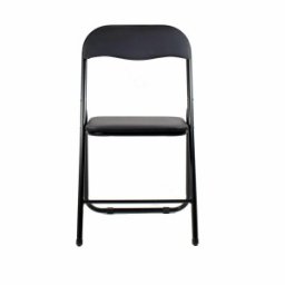 Scaun Pliant Tapitat pentru Bucatarie, Living sau Terasa, Negru
