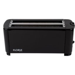 Prajitor de Paine, 1300 W, 4 Felii, Long Slot, Negru