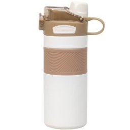 Termos cu Pai, Interior Inox, Capacitate 600 ml, Alb