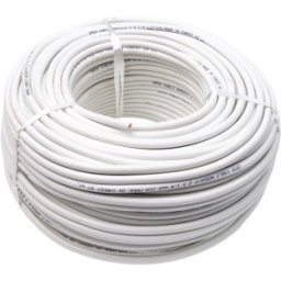 Cablu Electric Simplu Alb, 2 x 1.5 x 100 m, Clasa de Protectie A++