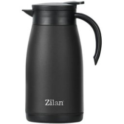 Termos Tip Ceainic, din Inox, Capacitate 1 l, Negru