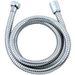 Furtun Spiralat pentru Dus, Lungime 1.5 m, Argintiu
