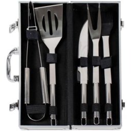 Accesorii pentru Gratar, Diplomat de Aluminiu, 5 Bucati