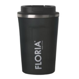 Termos Cafea, Capacitate 380 ml, Interior din Inox, Gri