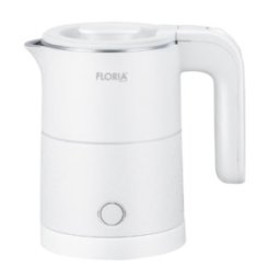 Fierbator Electric, Inox, Putere 1000W, Capacitate 500 ml, Alb