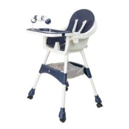 Scaun de Masa Copii, Maxim 50 kg, 5-72 Luni, Albastru