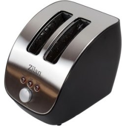 Prajitor de Paine, 1000 W, Inox, 6 Nivele de Prajire, 2 Felii
