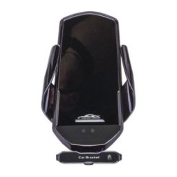 Suport Auto pentru Telefon, Incarcare Wireless, 15W, Negru