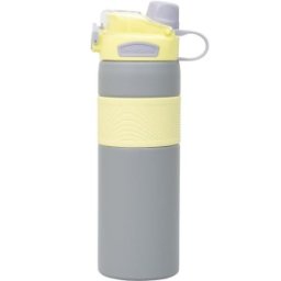 Termos cu Pai, Interior Inox, Capacitate 800 ml, Gri