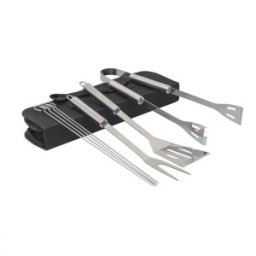 Piese Inox, pentru Gratar si Borseta Depozitare, 7 Bucati