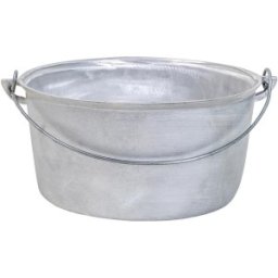 Ceaun Tuci din Aluminiu, 45 l, Fund Drept